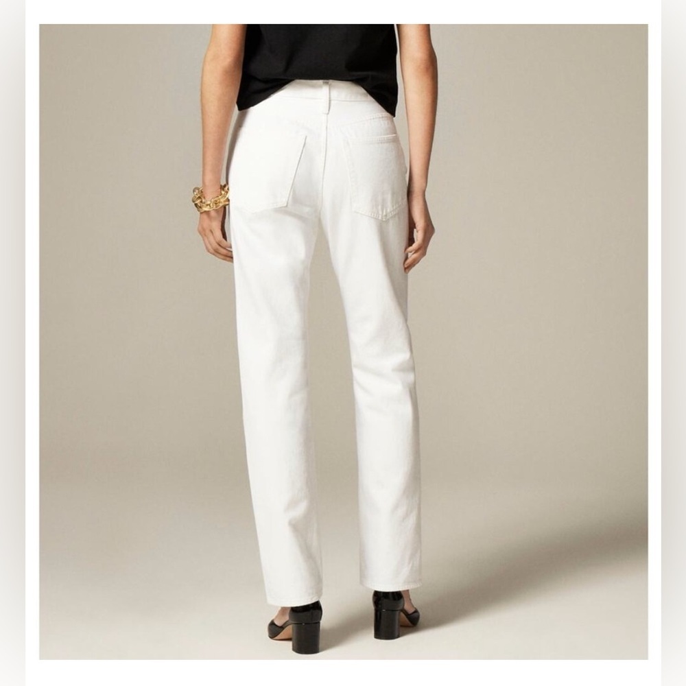 J.Crew 1984 Rigid Tall Slouchy Jeans
WMNS 30T White Denim High Rise
Button Fly - Picture 2 of 13